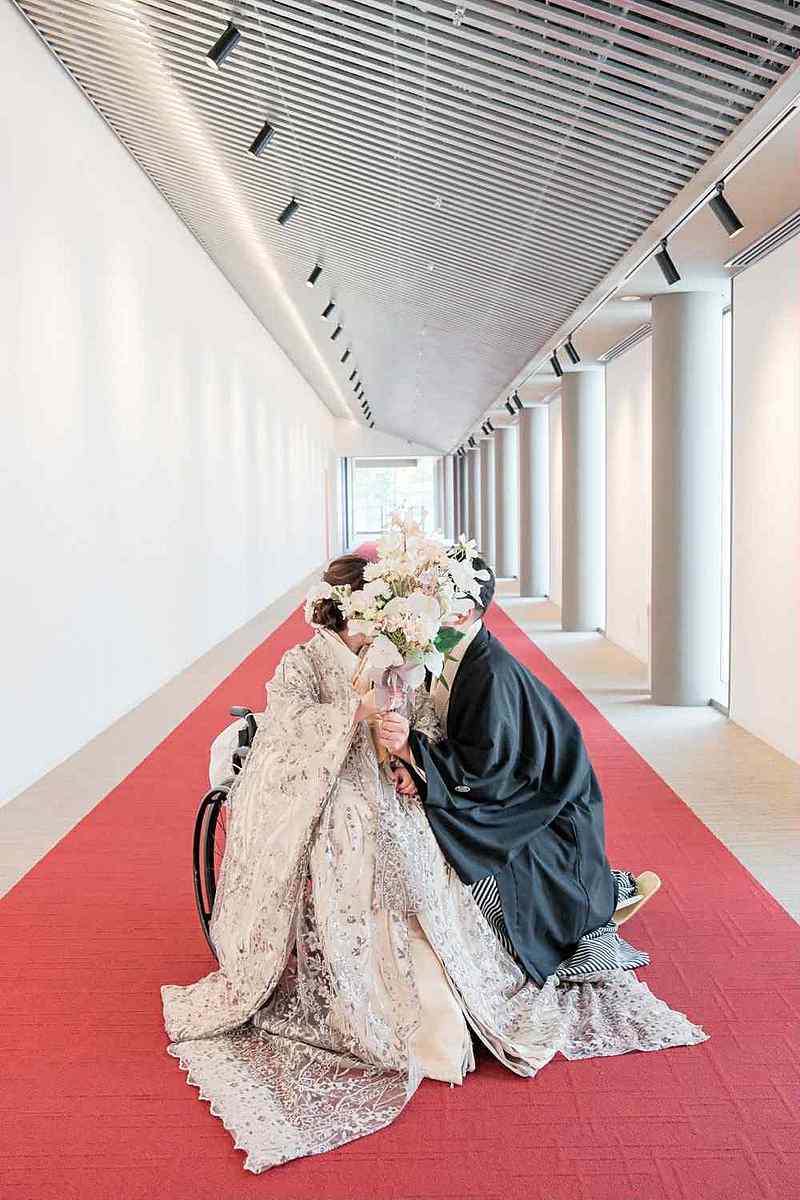 レース打掛 紫苑(シオン)