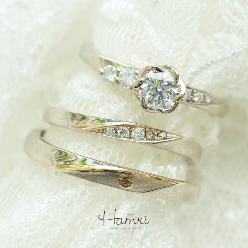 お花のセットリング