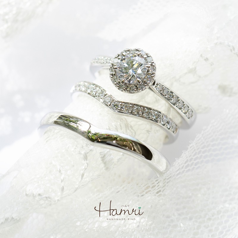 ゴージャスなセットリング