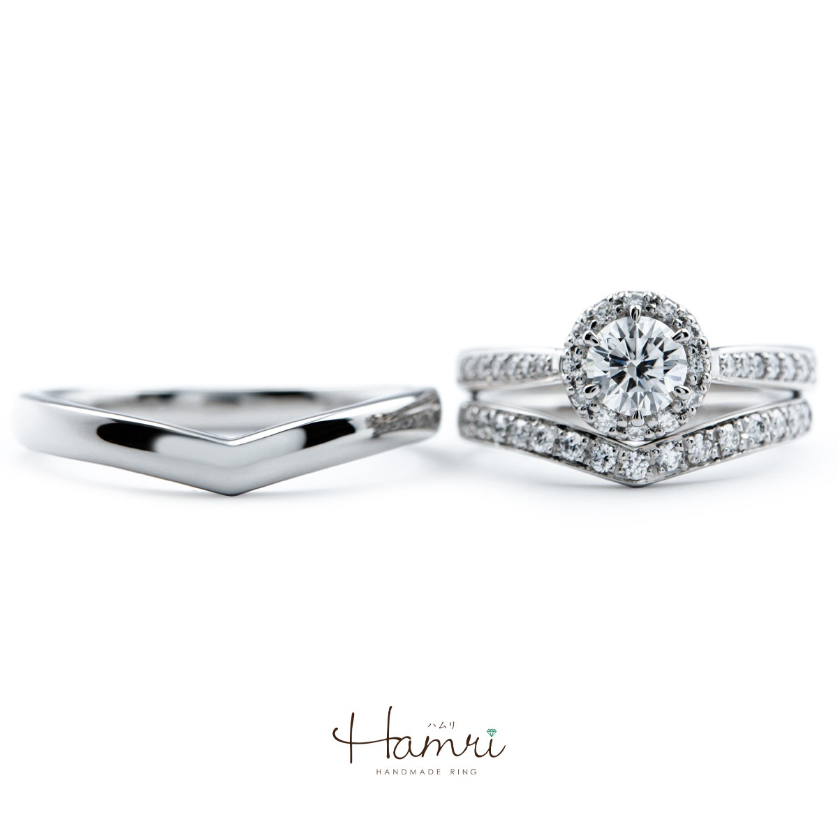 ゴージャスなセットリング