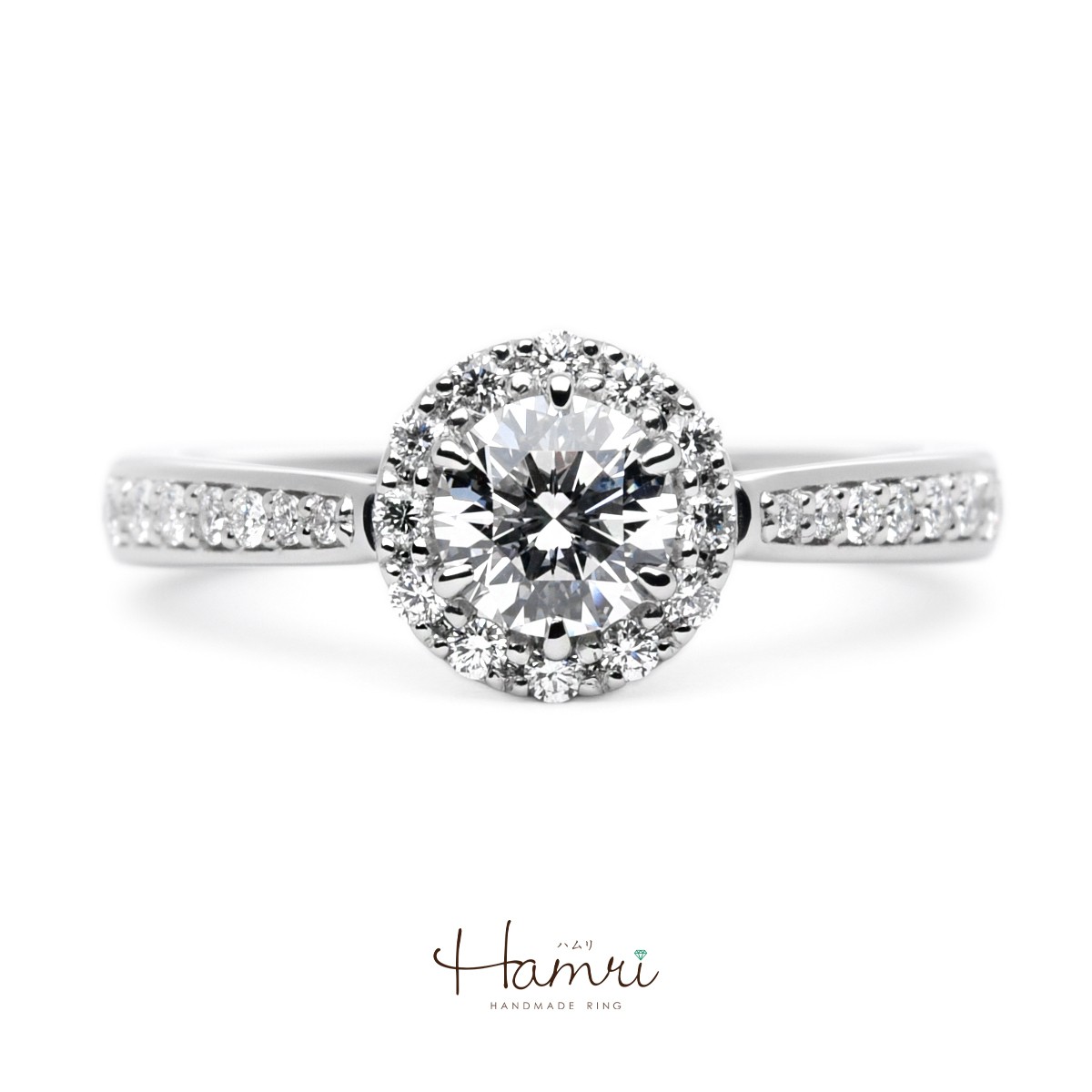 ゴージャスな婚約指輪