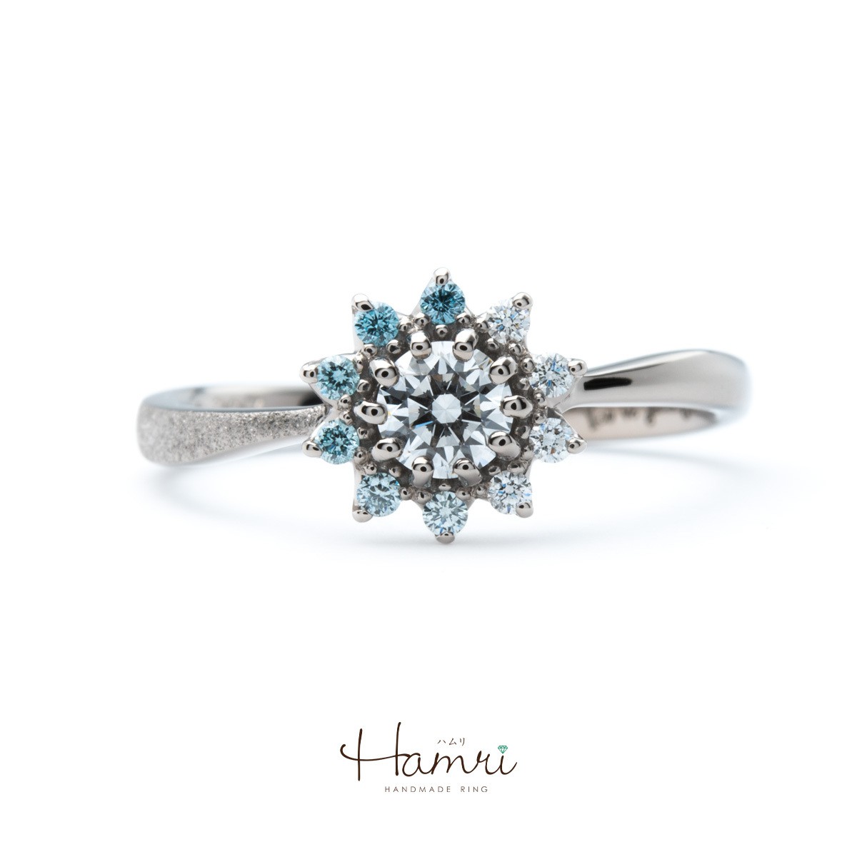 ひまわりの婚約指輪