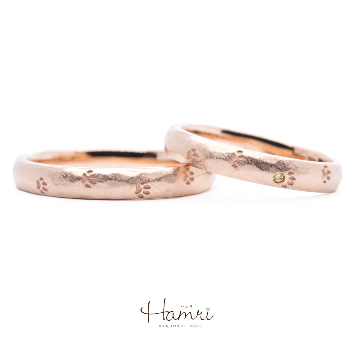 肉球の結婚指輪