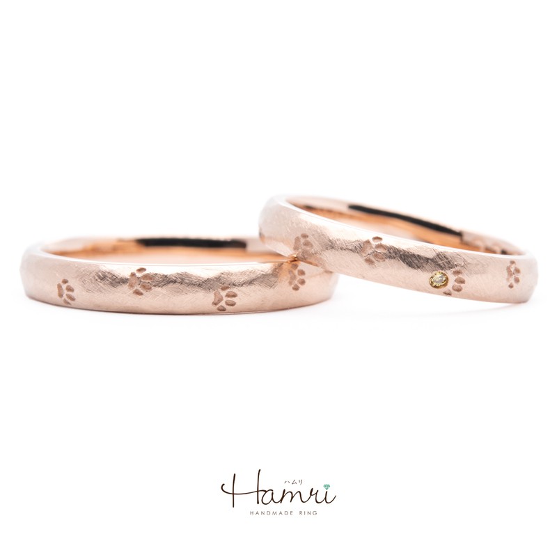 肉球の結婚指輪