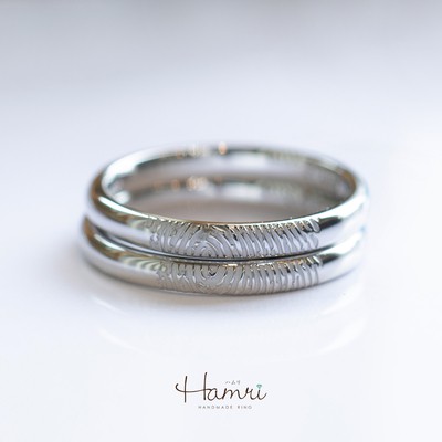 指紋の結婚指輪