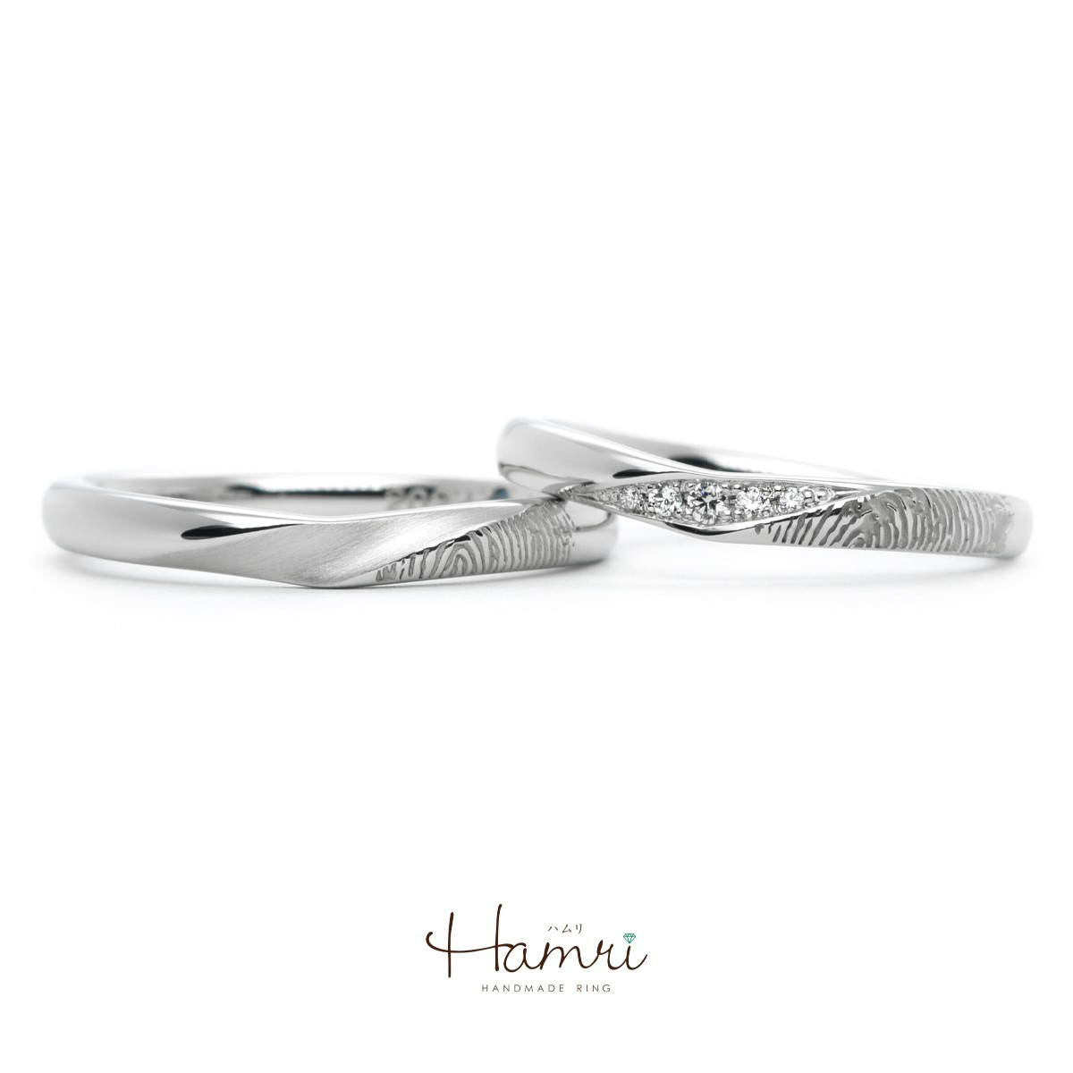 指紋の結婚指輪