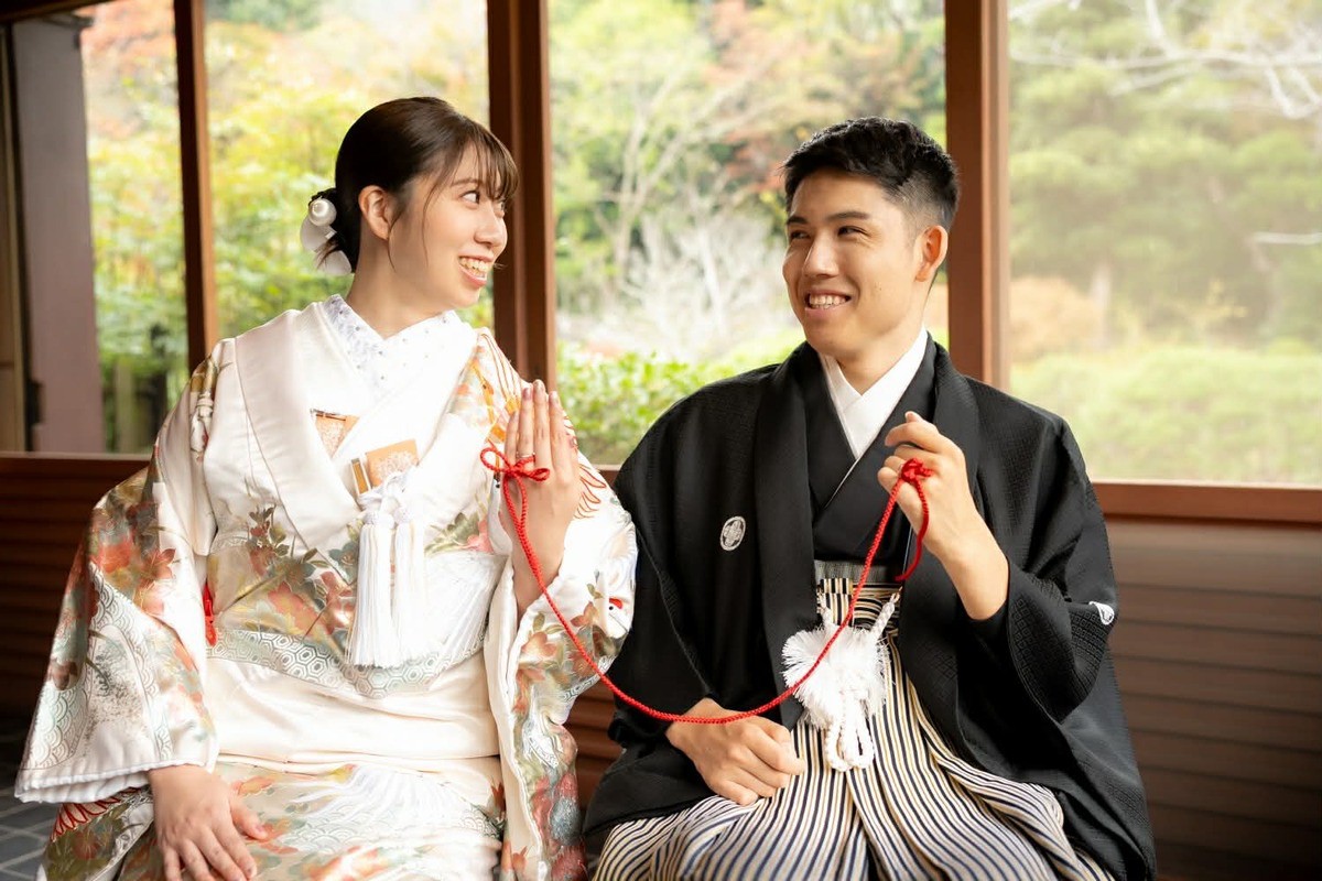 紋付き袴（片麻痺用　車椅子用リメイク）