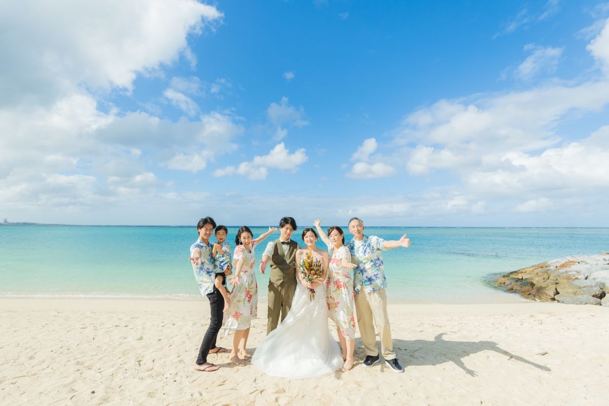 【家族フォト】ビーチフォト