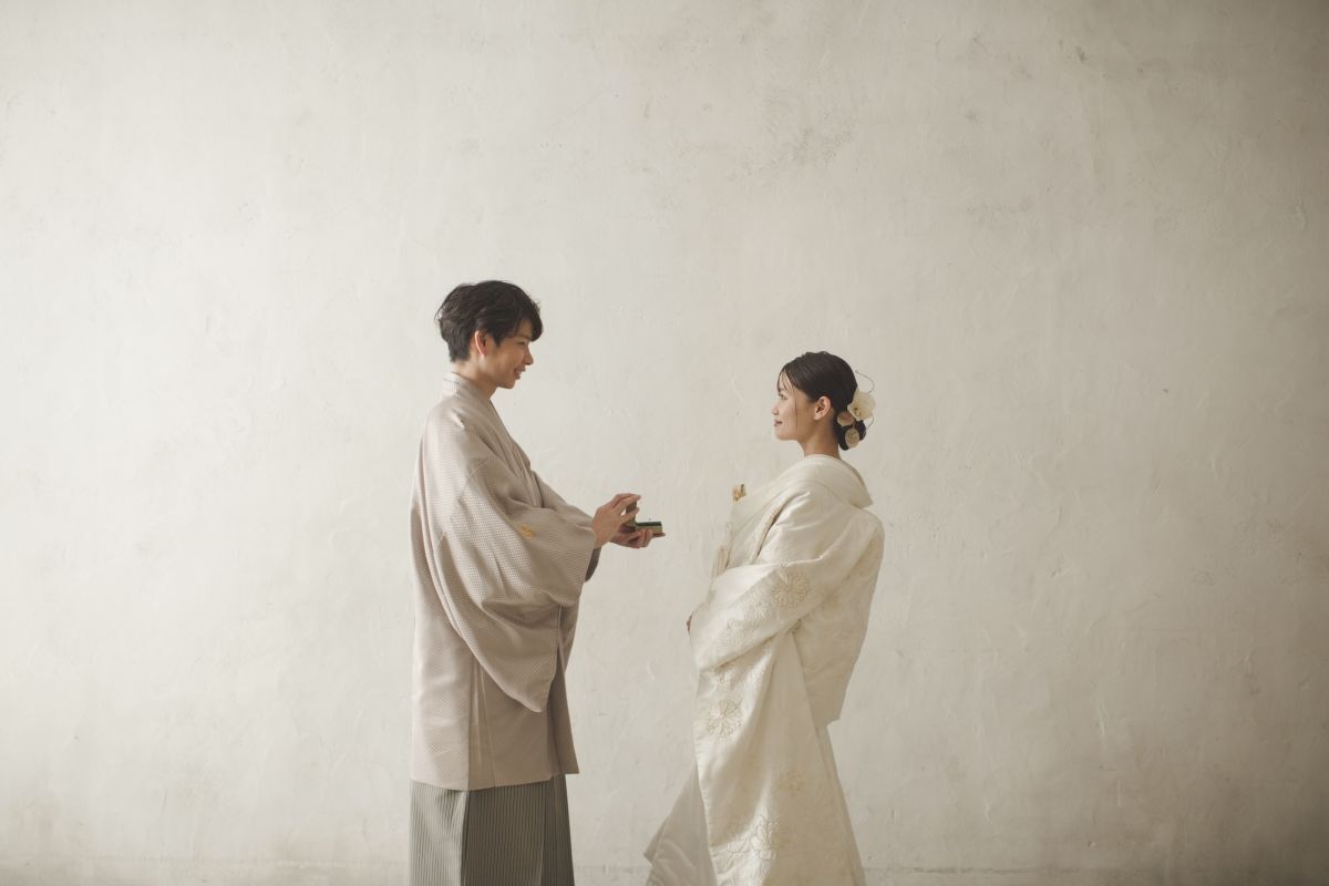 【フォトウェディング】和装スタジオ/屋内庭園スタジオ