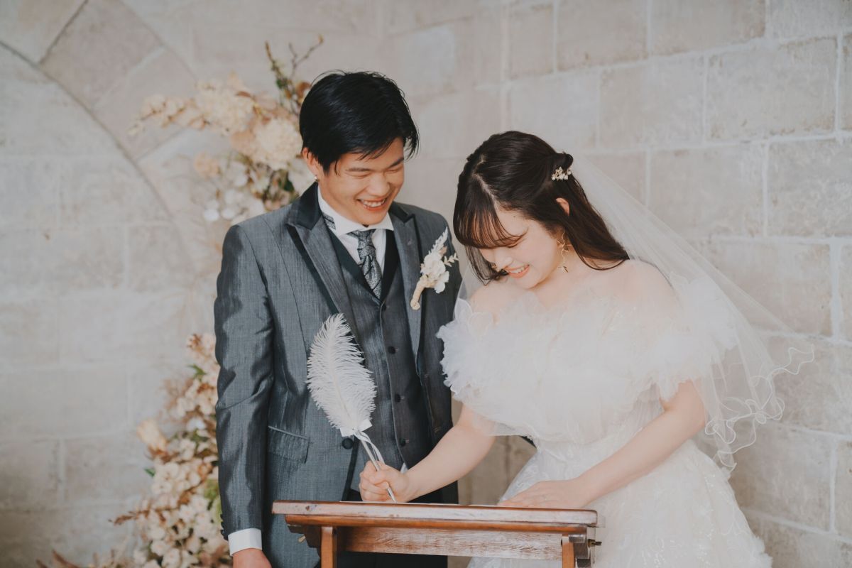 【フォトウェディング】洋装スタジオ/ハウススタジオ