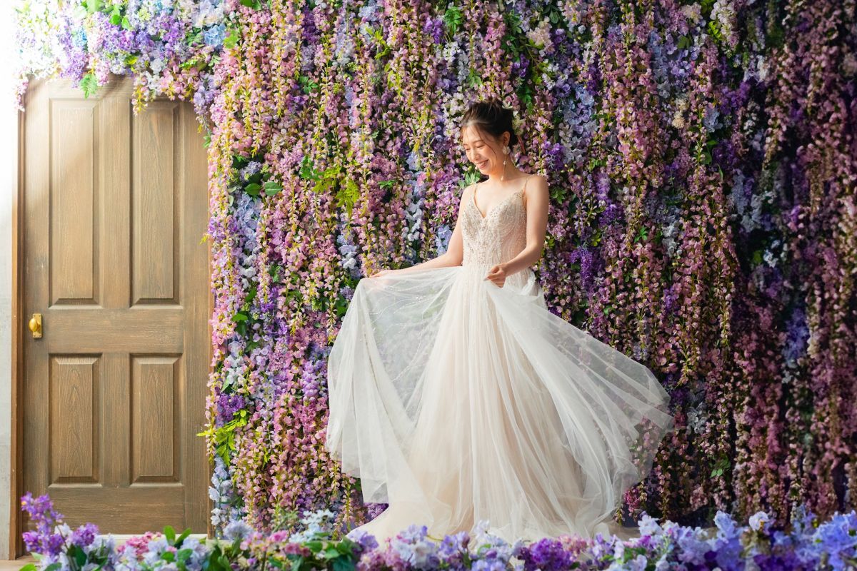 【フォトウェディング】洋装スタジオ/ハウススタジオ