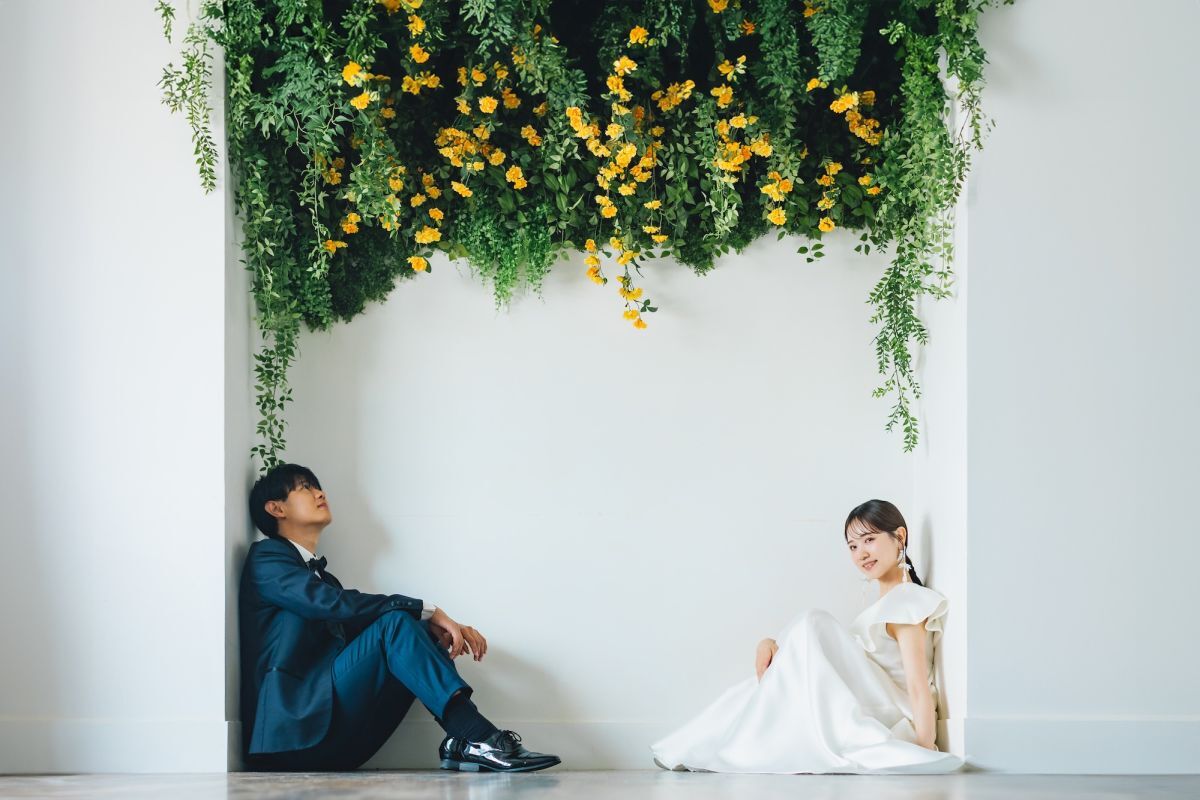 【フォトウェディング】洋装スタジオ/ハウススタジオ