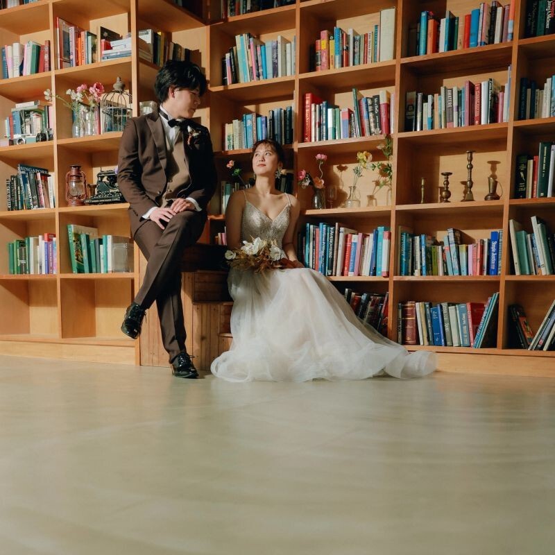 【フォトウェディング】洋装スタジオ/ハウススタジオ