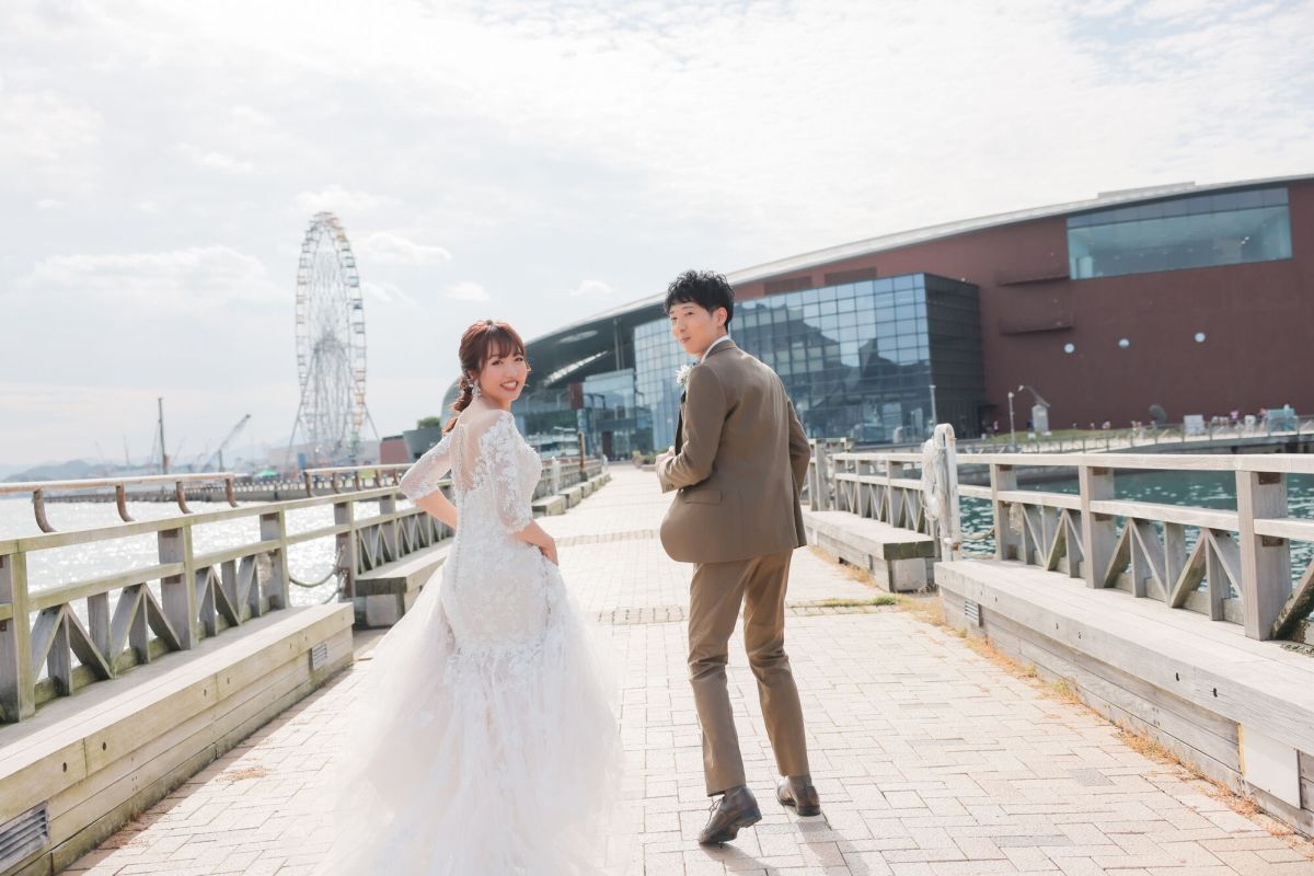 【フォトウェディング】洋装ロケーション