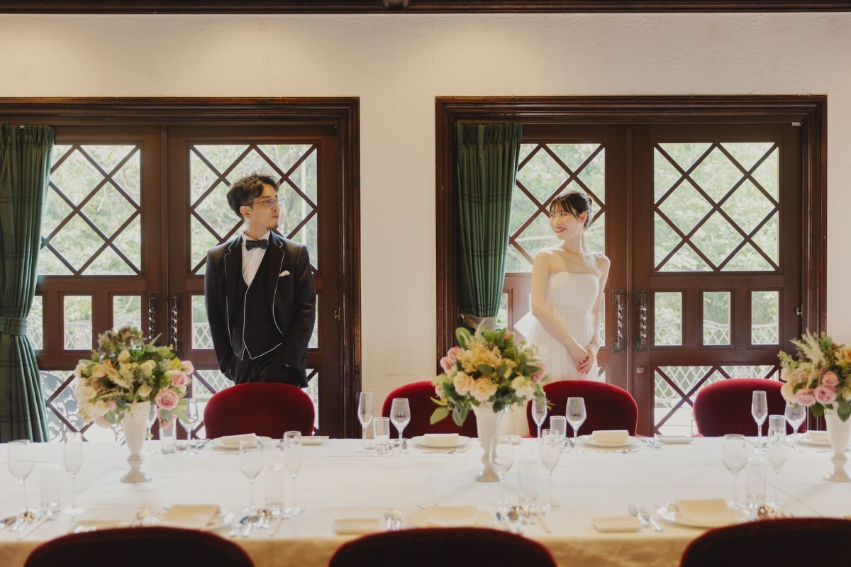 【フォトウェディング】洋装ロケーション