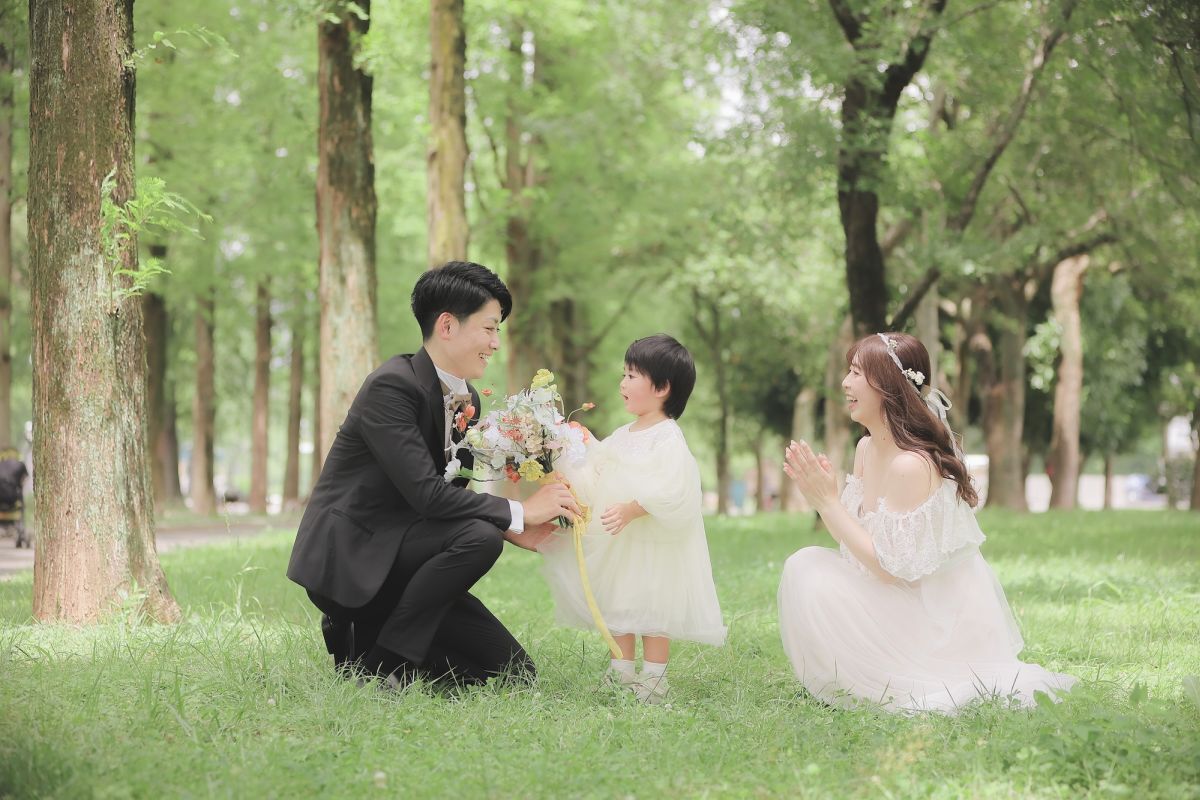 【家族・ペットと一緒に】洋装ロケーション