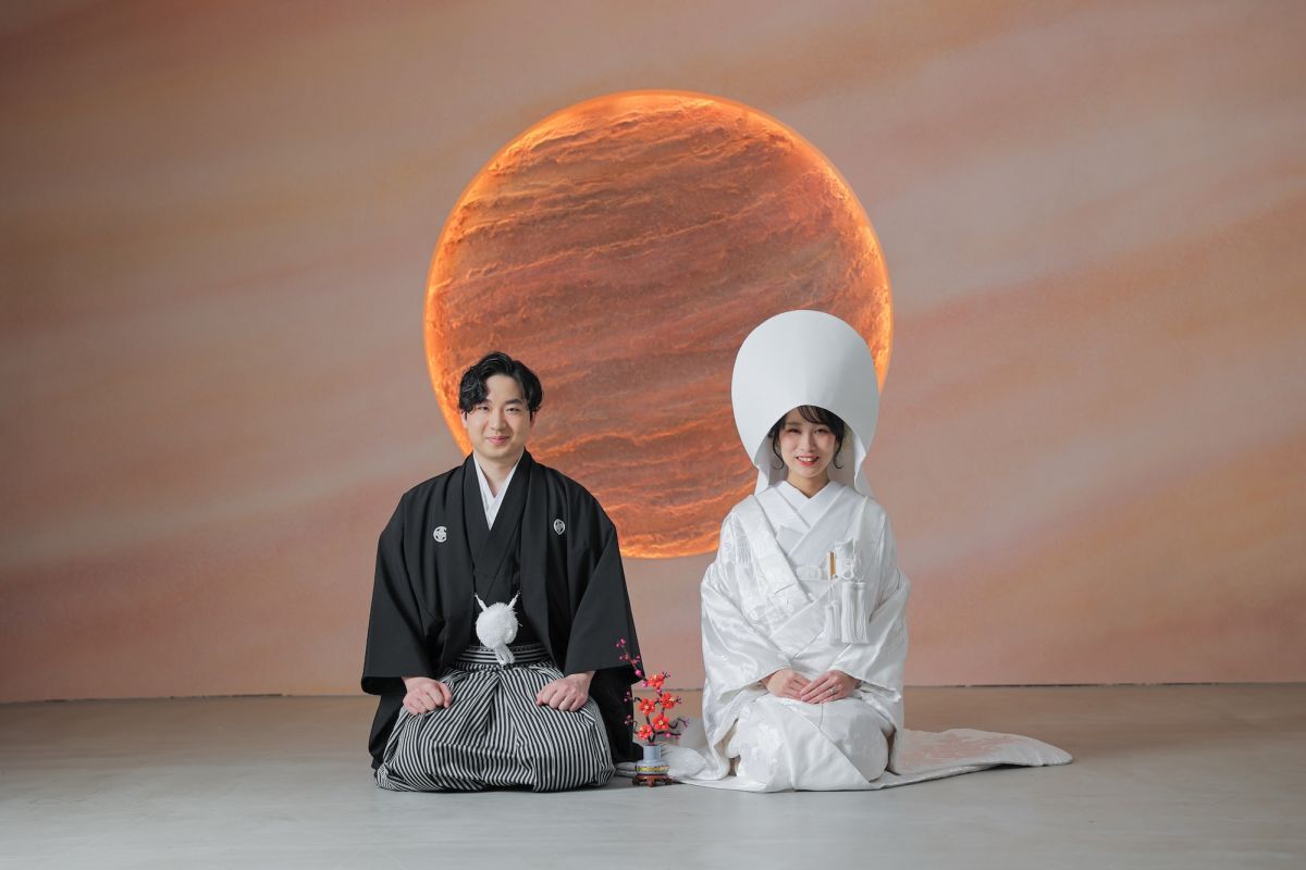 【フォトウェディング】和装スタジオ/屋内庭園スタジオ