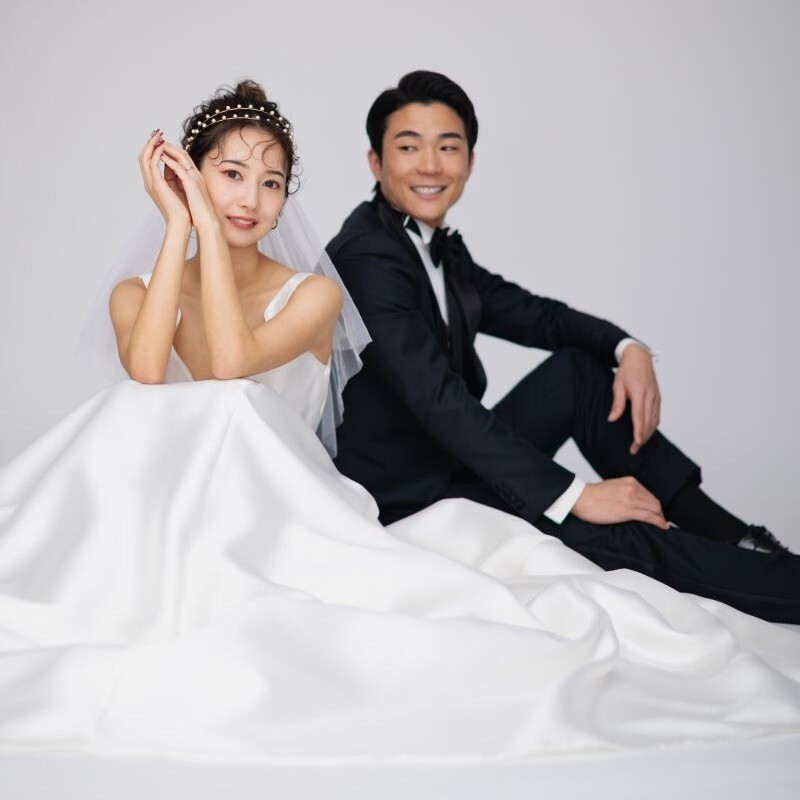 【フォトウェディング】洋装スタジオ/ハウススタジオ