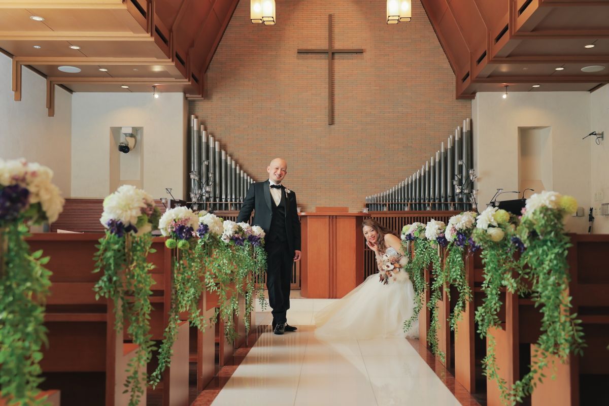 【フォトウェディング】洋装ロケーション