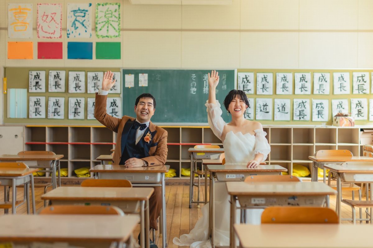 【フォトウェディング】洋装ロケーション