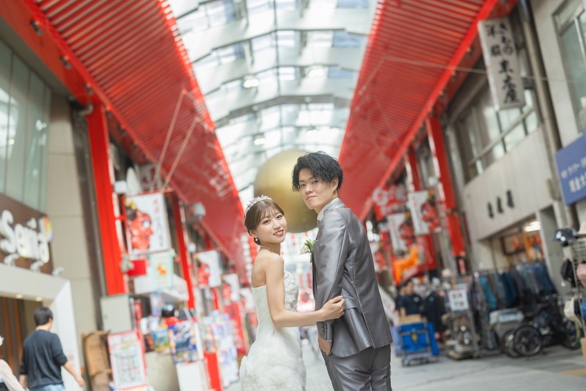 【フォトウェディング】洋装ロケーション