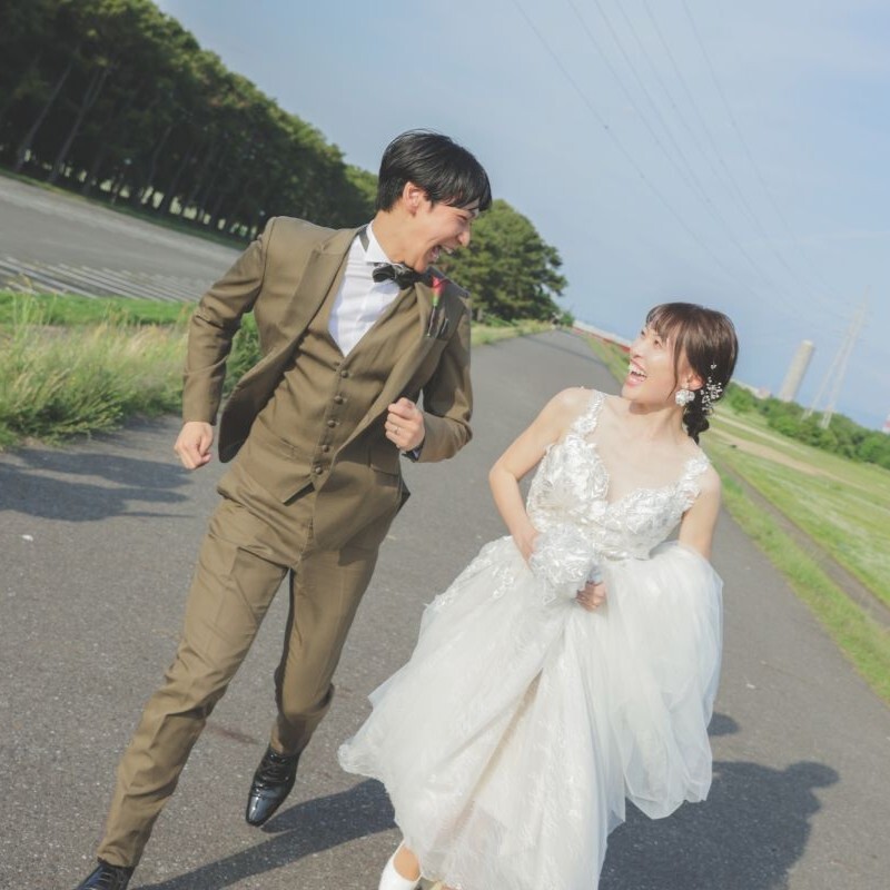 【フォトウェディング】洋装ロケーション