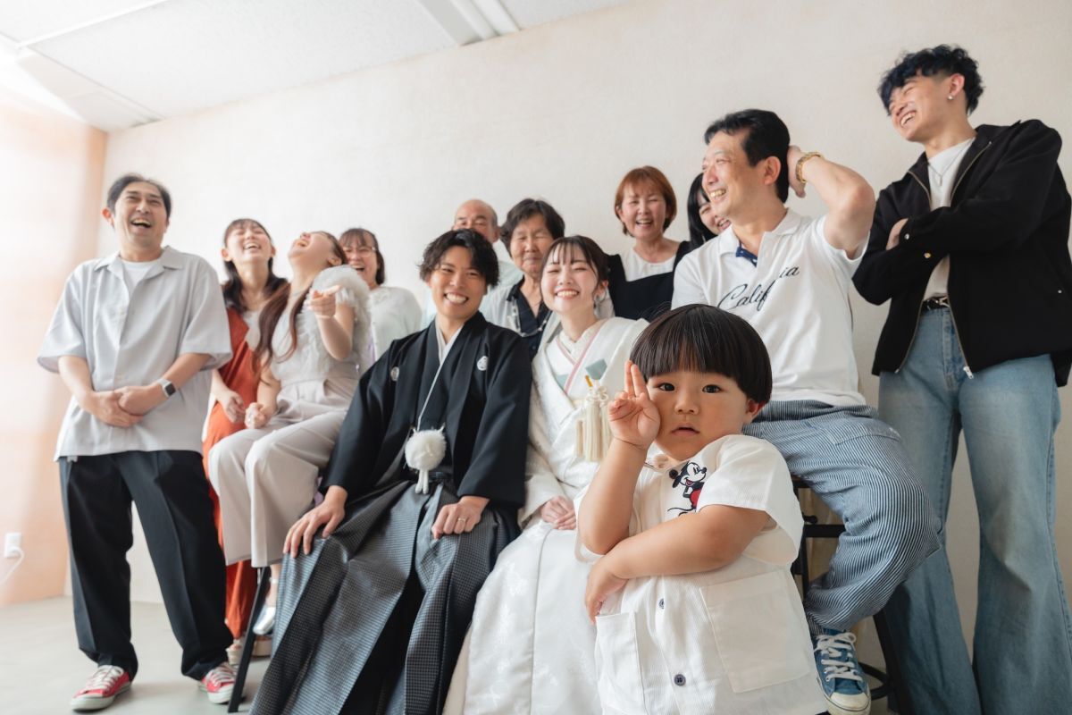 【家族・ペットと一緒に】和装スタジオ/屋内庭園スタジオ