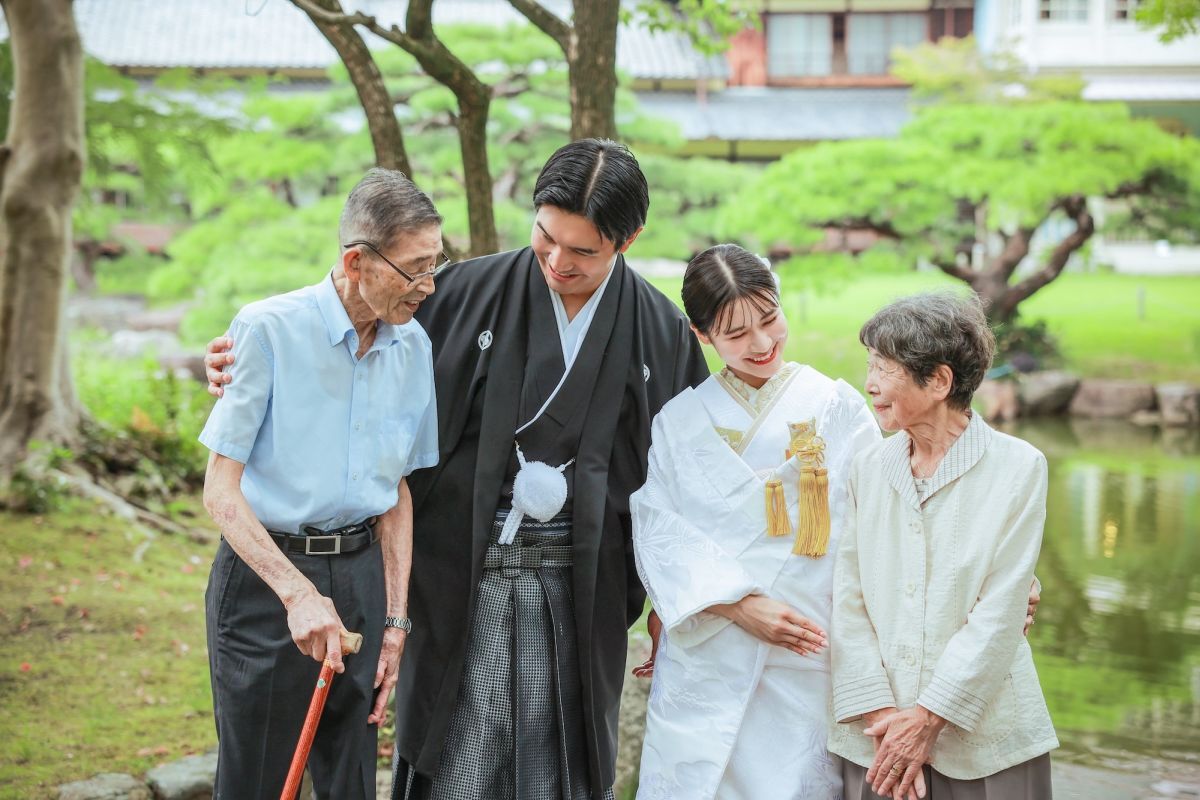 【家族・ペットと一緒に】和装ロケーション