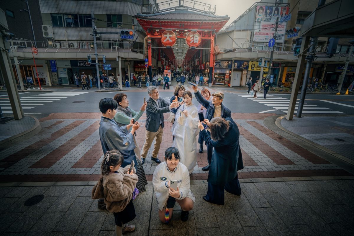 【家族・ペットと一緒に】和装ロケーション