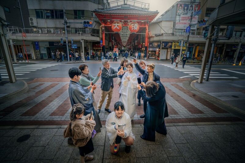 【家族・ペットと一緒に】和装ロケーション