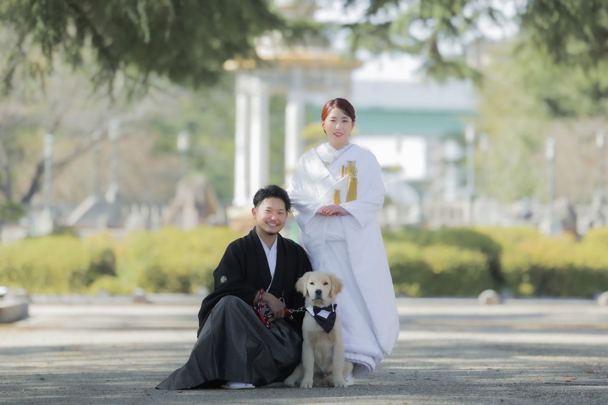 【家族・ペットと一緒に】和装ロケーション