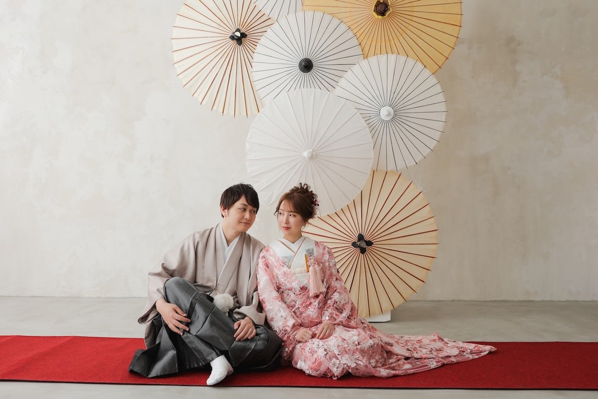 【フォトウェディング】和装スタジオ/屋内庭園スタジオ