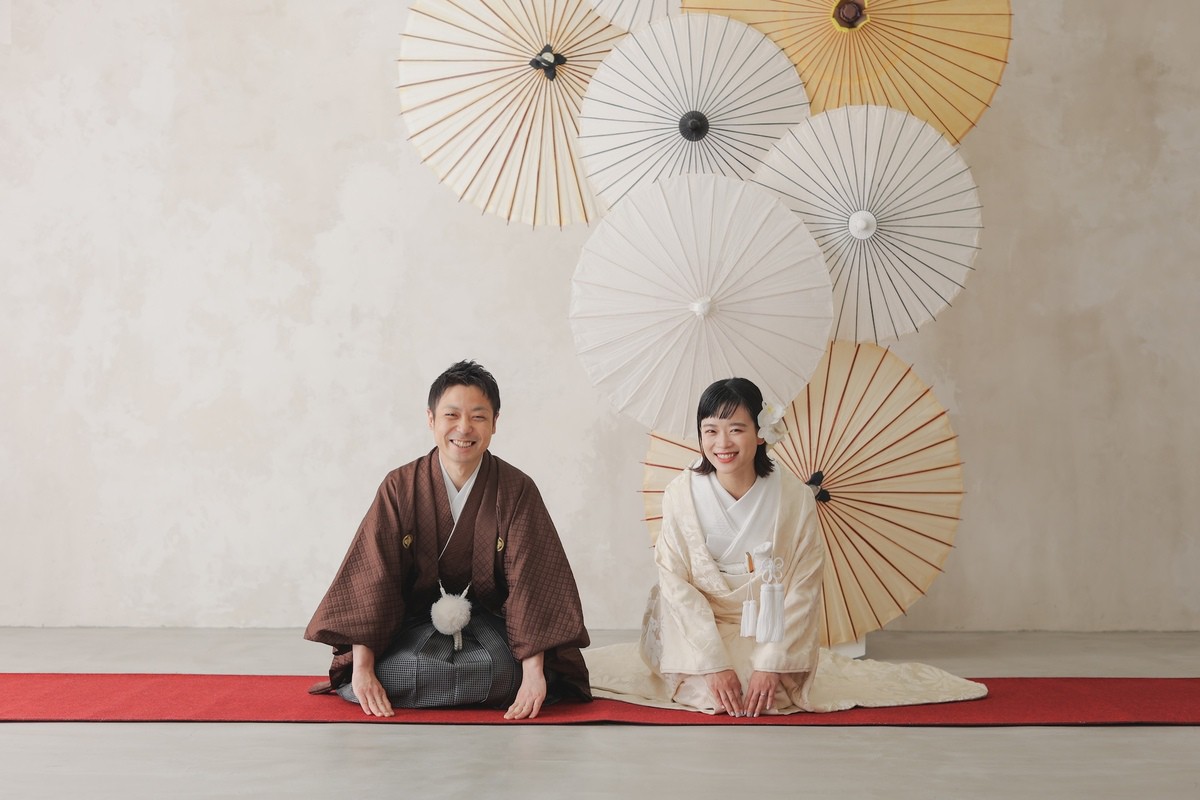 【フォトウェディング】和装スタジオ/屋内庭園スタジオ