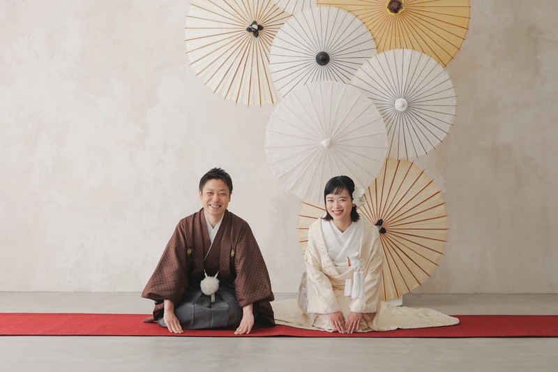 【フォトウェディング】和装スタジオ/屋内庭園スタジオ