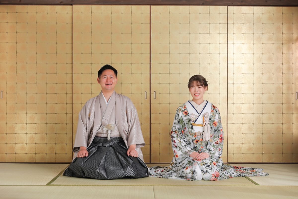 【フォトウェディング】和装スタジオ/屋内庭園スタジオ
