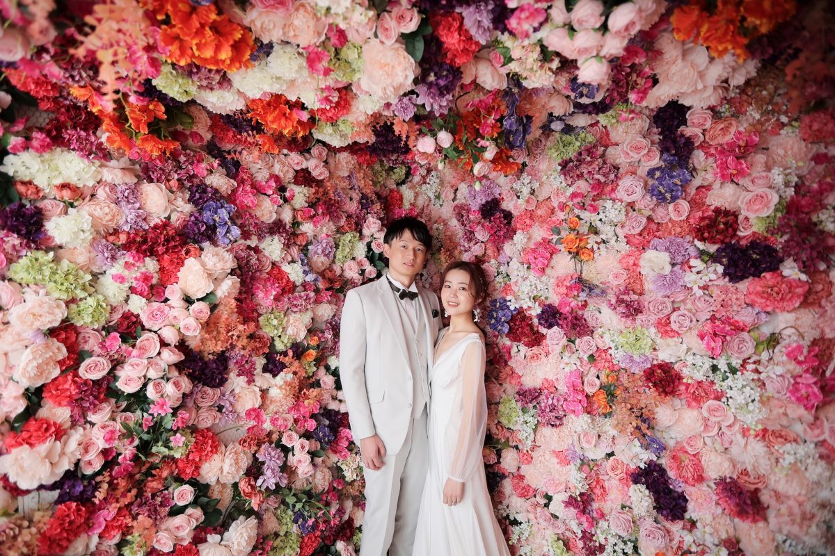 【フォトウェディング】洋装スタジオ/ハウススタジオ