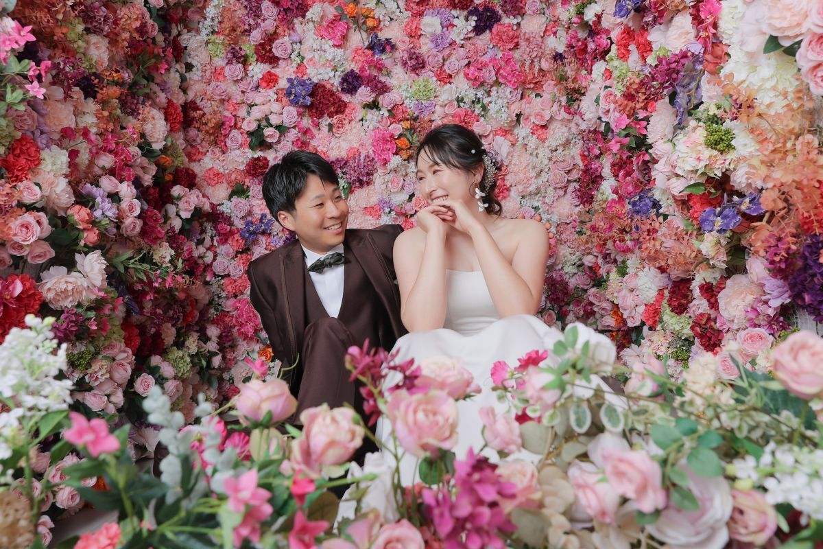 【フォトウェディング】洋装スタジオ/ハウススタジオ