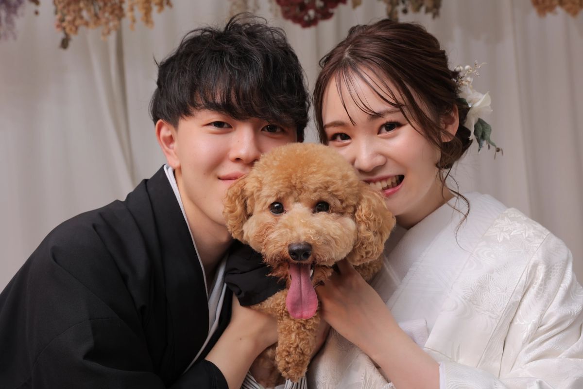 【家族・ペットと一緒に】和装スタジオ/屋内庭園スタジオ