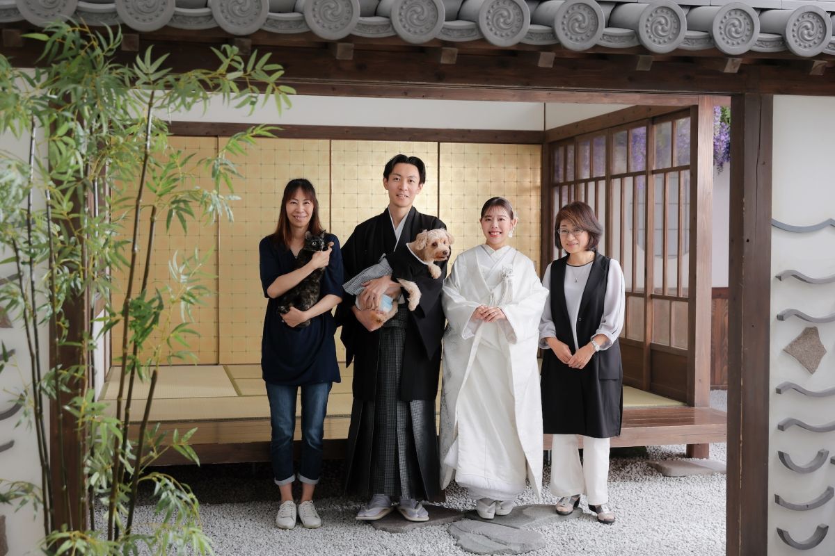【家族・ペットと一緒に】和装スタジオ/屋内庭園スタジオ