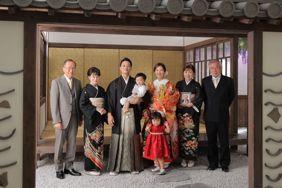 【家族・ペットと一緒に】和装スタジオ/屋内庭園スタジオ