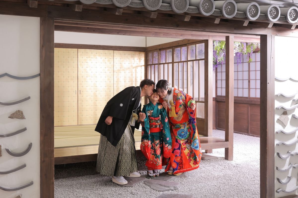【家族・ペットと一緒に】和装スタジオ/屋内庭園スタジオ
