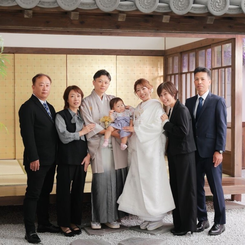 【家族・ペットと一緒に】和装スタジオ/屋内庭園スタジオ