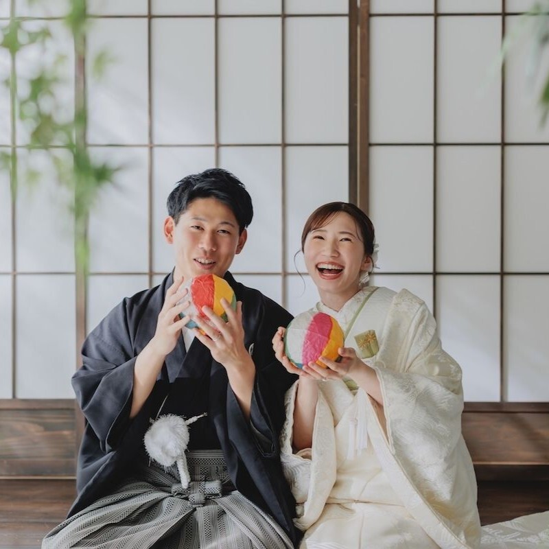 【フォトウェディング】和装スタジオ/屋内庭園スタジオ