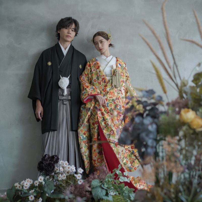 【フォトウェディング】和装スタジオ/屋内庭園スタジオ