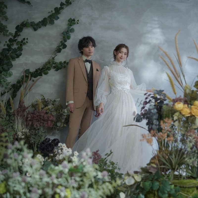 【フォトウェディング】洋装スタジオ/ハウススタジオ