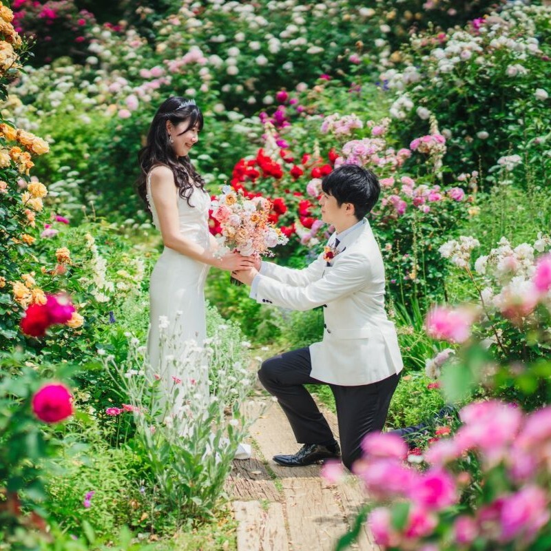 【フォトウェディング】洋装ロケーション