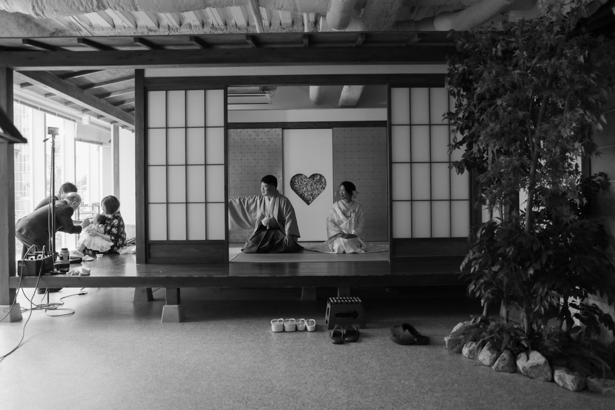 【家族・ペットと一緒に】和装スタジオ/屋内庭園スタジオ