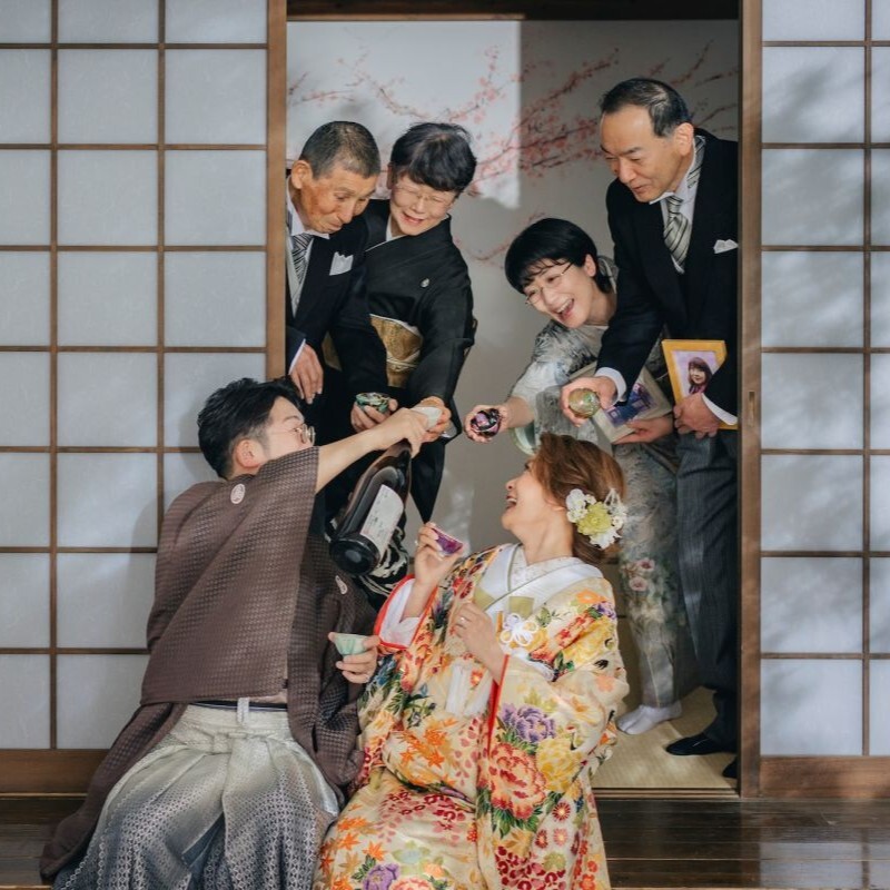 【家族・ペットと一緒に】和装スタジオ/屋内庭園スタジオ