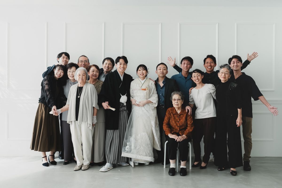 【家族・ペットと一緒に】和装スタジオ/屋内庭園スタジオ