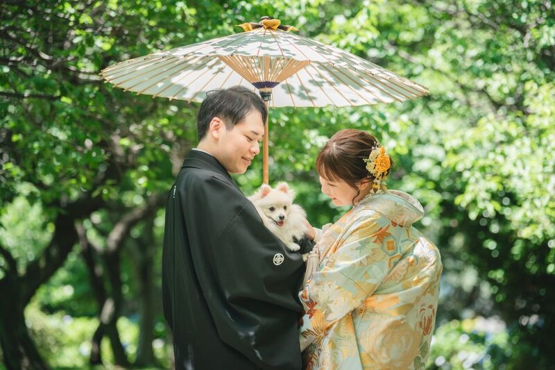 【家族・ペットと一緒に】和装ロケーション